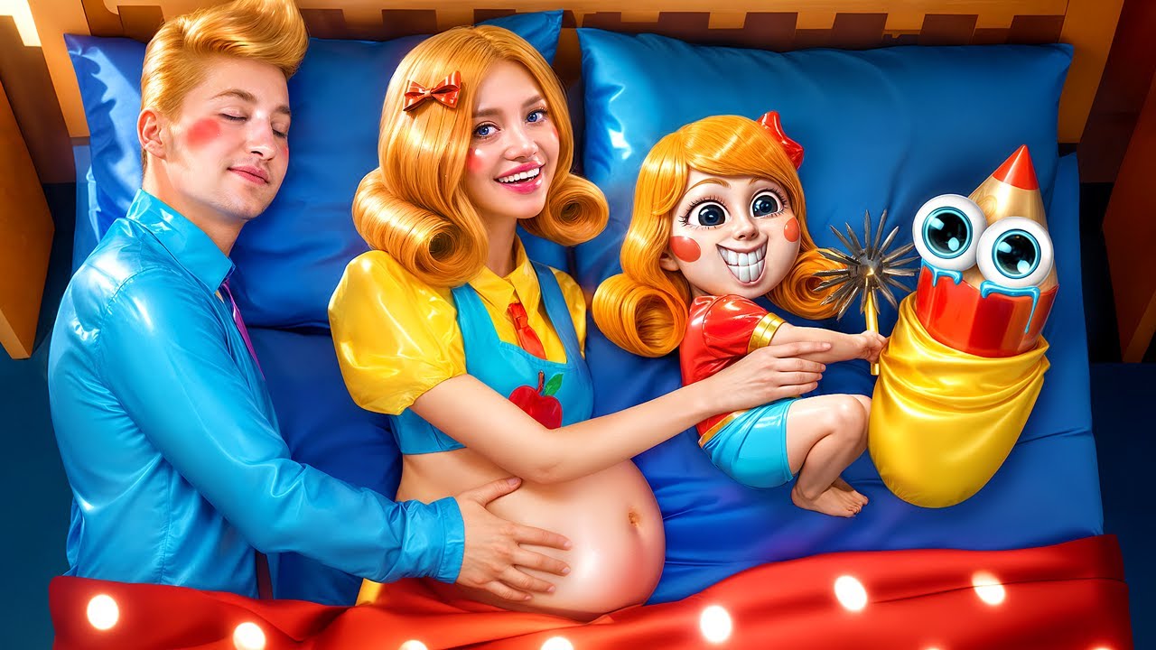 Bayan Delight Hamile! Bayan Delight ve Bay Delight &Ccedil;ocuk Sahibi! Poppy Playtime'dan Hamilelik