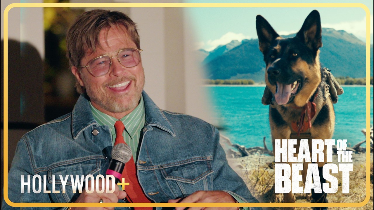 Brad Pitt Reacts To Canine Co-Star Uber | Heart of the Beast (2026)