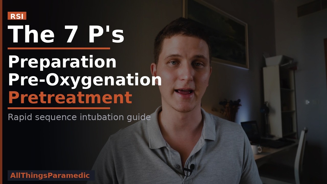 Rapid sequence Induction\Intubation part 1 | EMT