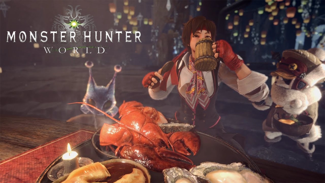 Monster Hunter: World - Grand Appreciation Festival (Sakura Eating)