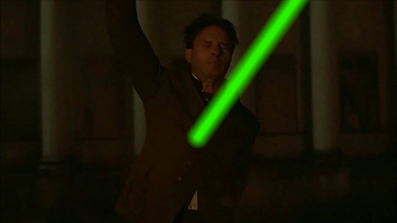 Hitler uses the Death Star to kill Fegelein