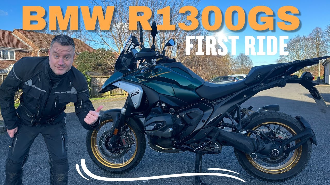 BMW R1300GS FIRST RIDE in 2024
