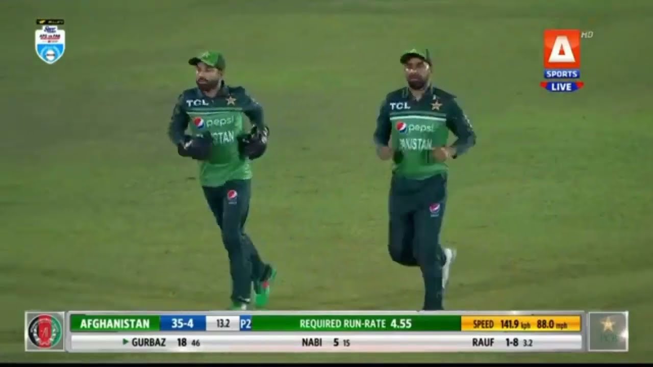 Pakistan Vs Afghanistan 1st ODI Match Highlights | PAK VS AFG highlights