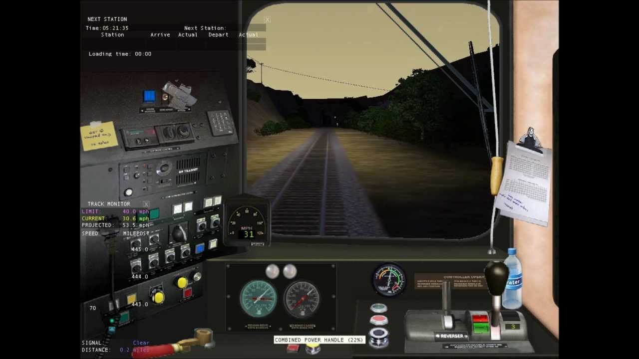 MSTS Cab-Rides: Metrolink Ventura Subdivision Part 1/3