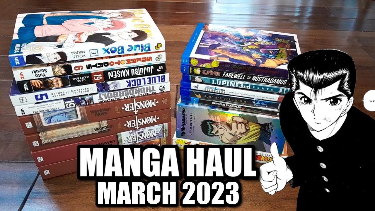 INSANE Manga Haul - March 2023 | Plus Anime Pickups 📚