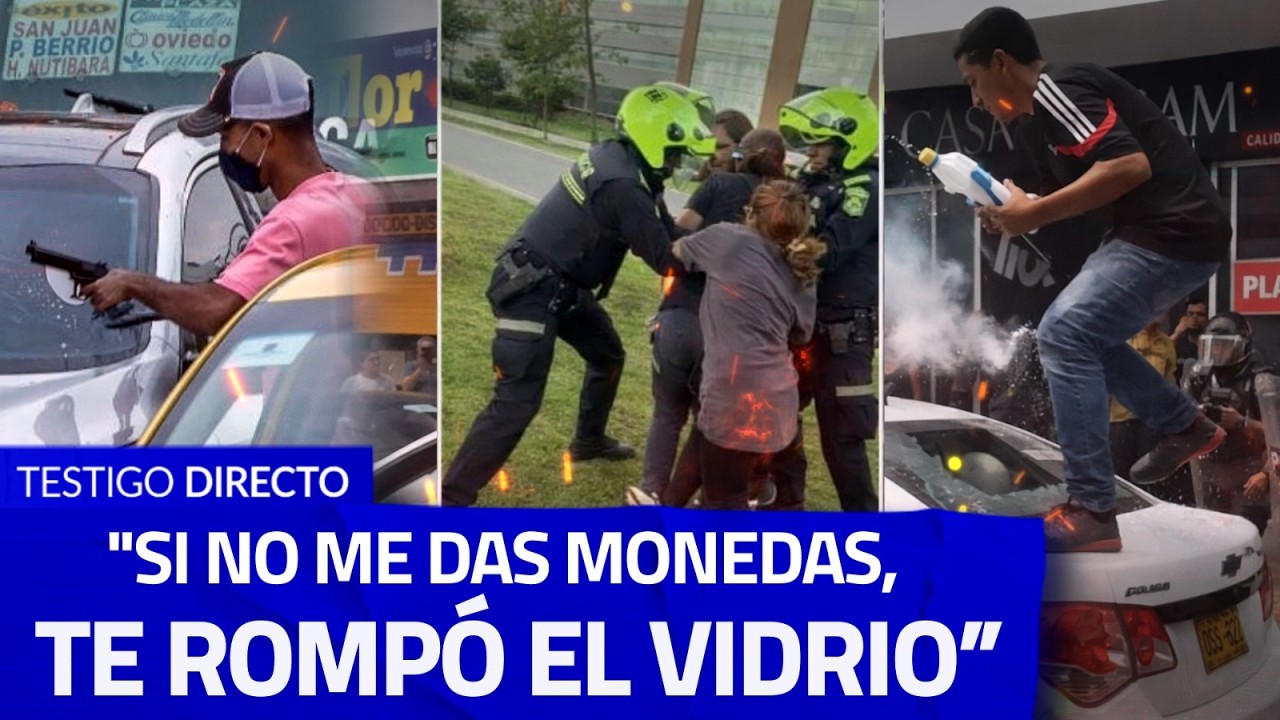 ¡NOS AMENAZARON CON CUCHILLO! INFILTRADOS como limpiavidrios en los puntos más peligrosos de Bogotá