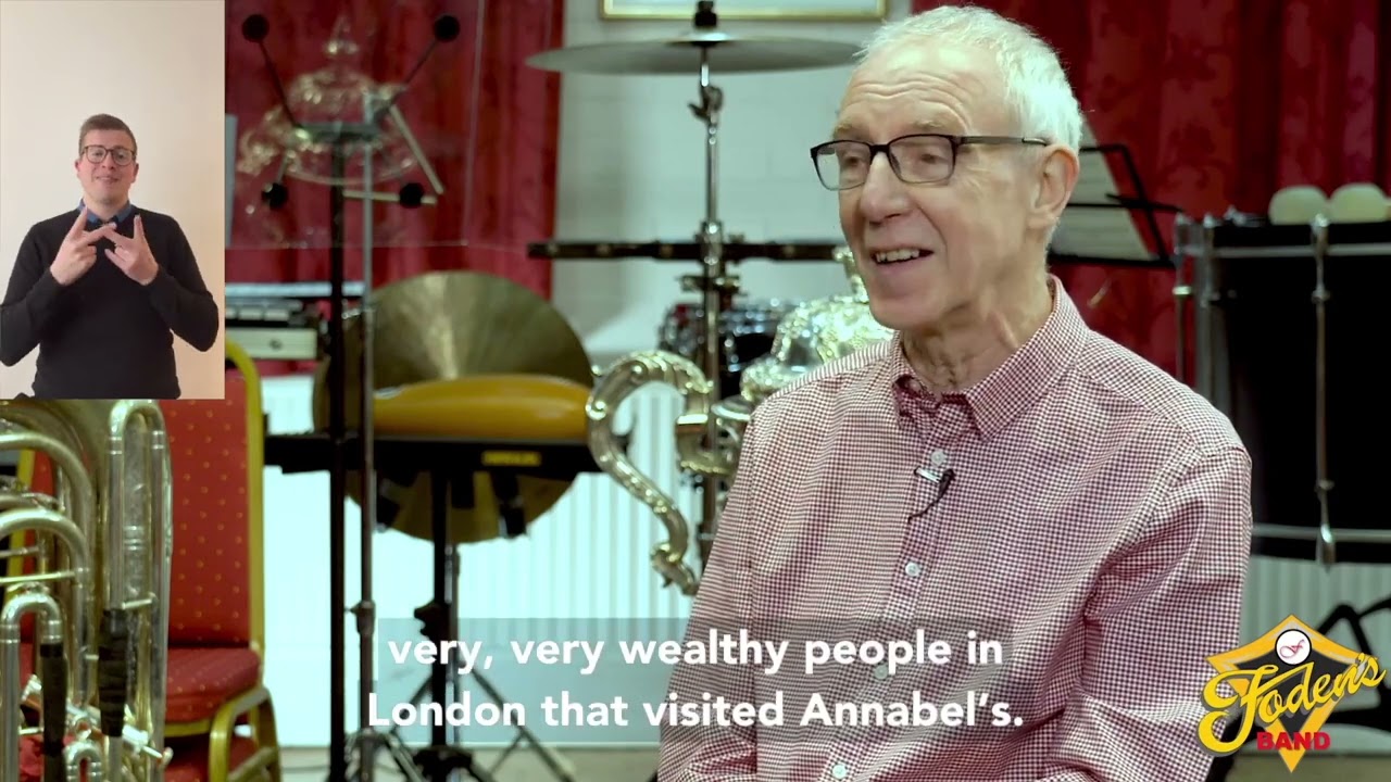 Alan Brotherston interview with subtitles and sign