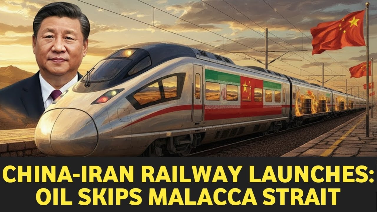 China&ndash;Iran Rail Corridor: Oil Flows, Malacca Bypassed!