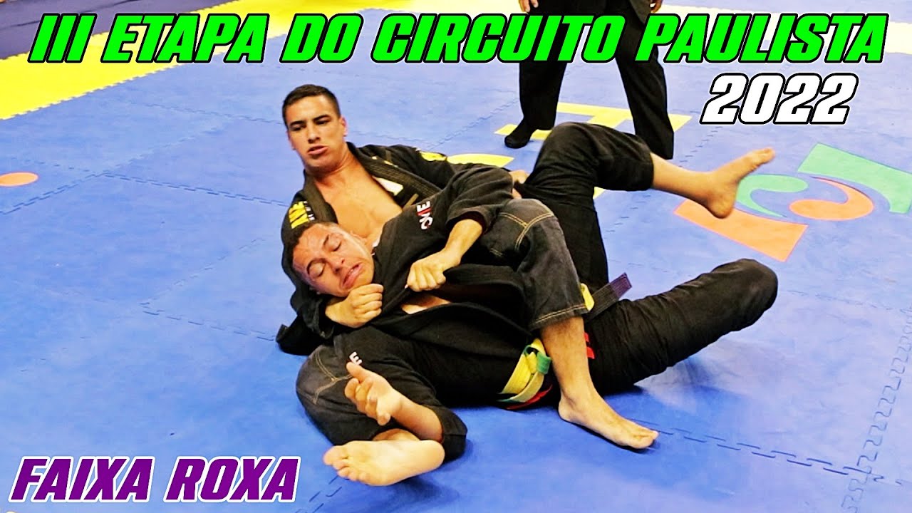Jiu Jitsu - Faixa Roxa - III Etapa do Circuito Paulista - 2022