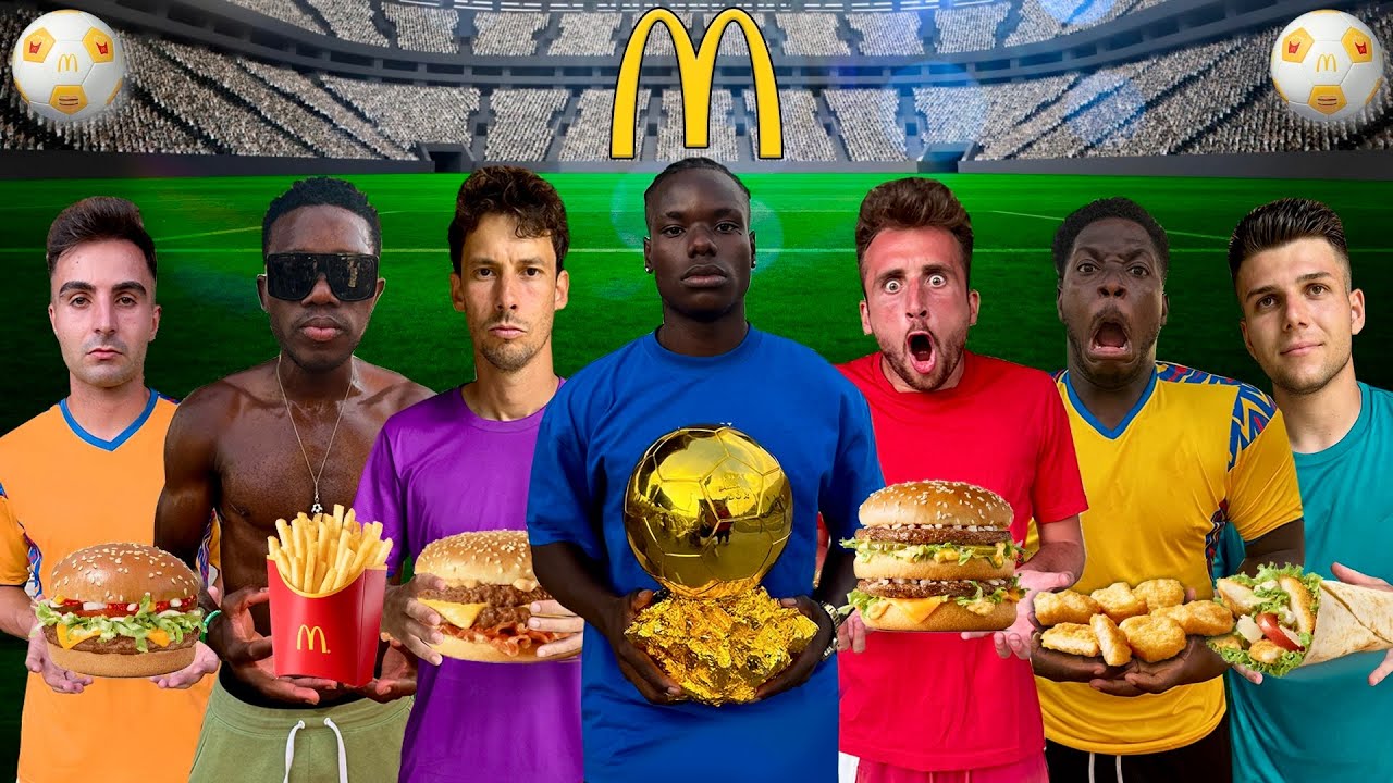 🏆🍔 PALLONE D'ORO DEL MCDONALD'S - chi MANGIA di più?