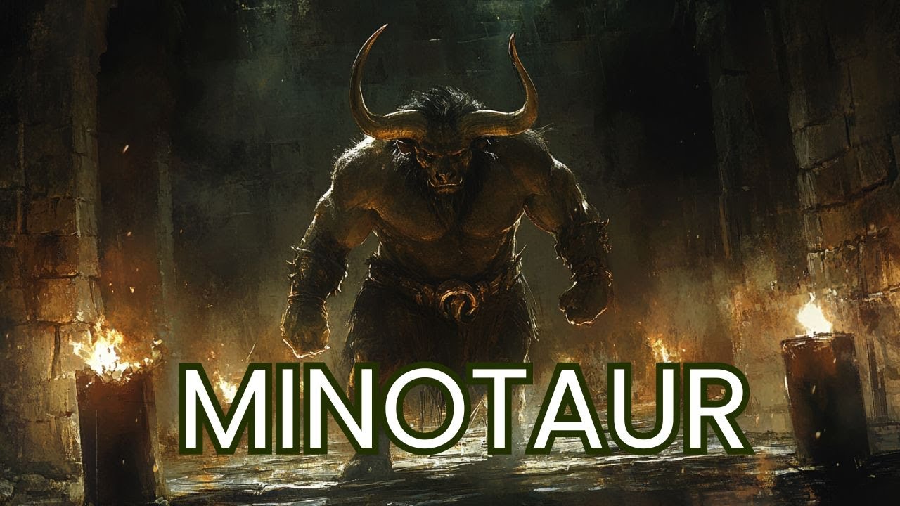 Minotaur – syn byka i królowej Krety: Historia potwora w Labiryncie