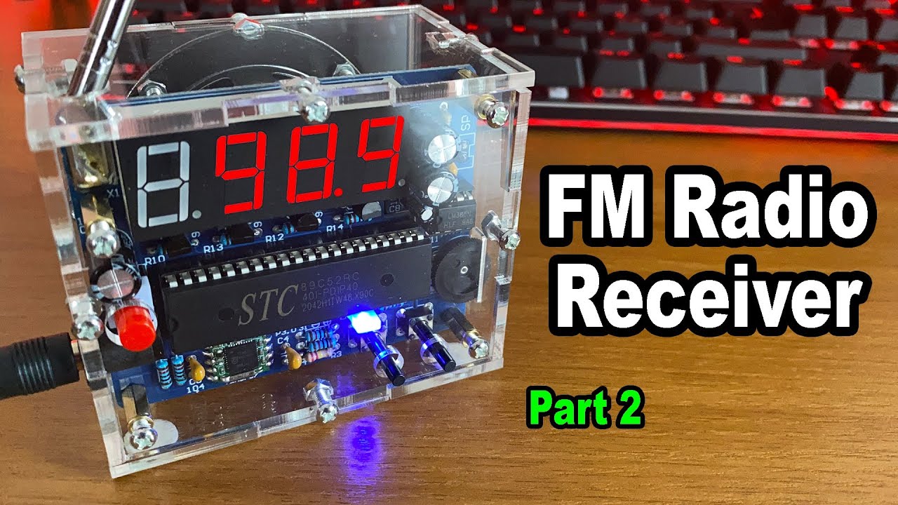 FM Radio Receiver DIY - 87/108 MHz (Part-2 CASE Assembly)