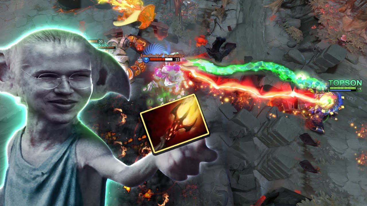 How Topson plays RUBICK MID 👽