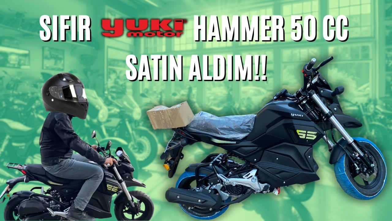 Yuki Hammer 2024 Satın Aldım! / Tüm Süreciyle Sıfır Motosiklet Almak.