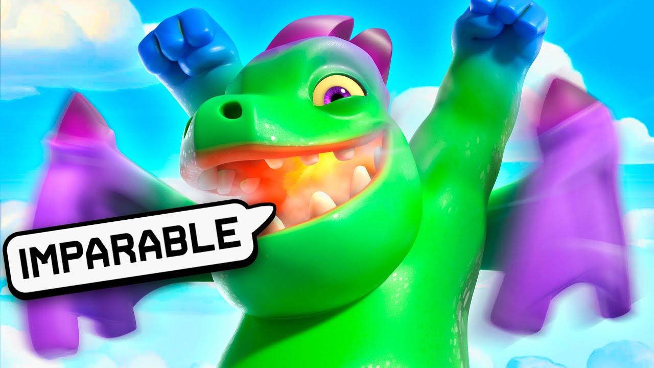 EL MEJOR MAZO con BEBÉ DRAGÓN EVO + ENREDADERA (2025) 🔥 Rompe el meta y SUBE COPAS RÁPIDO