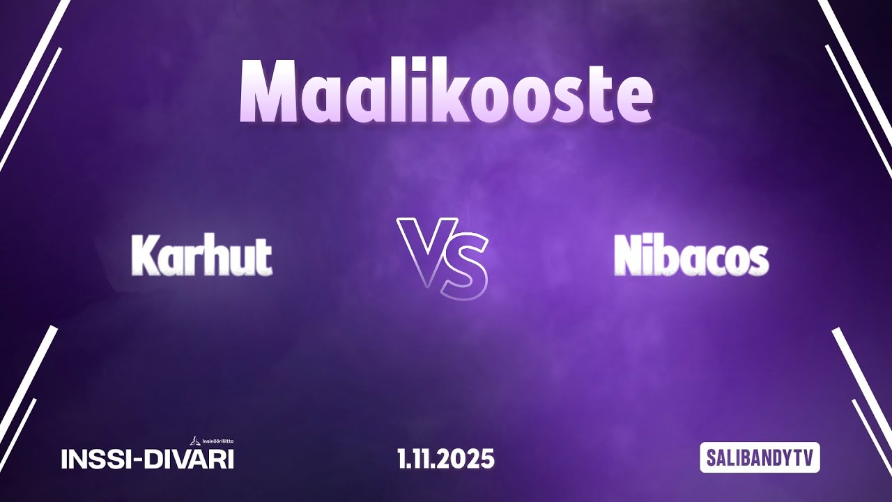 Maalikooste: Karhut - Nibacos (Inssi-Divari M)