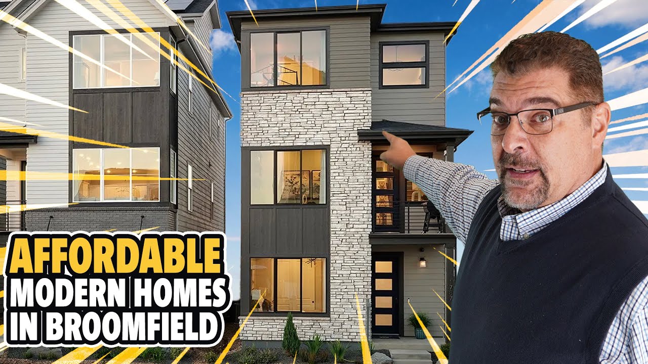 The Most Affordable 3 Story homes in Broomfield!  Berkeley Residence Three in Baseline
