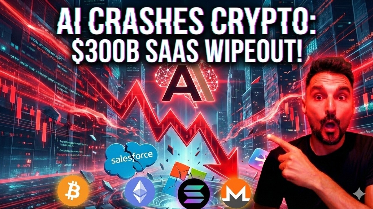 ¡$1 TRILLÓN BORRADO! 📉 El Crash de Anthropic AI que hundió al Tech: Mi Plan para BTC y SOL