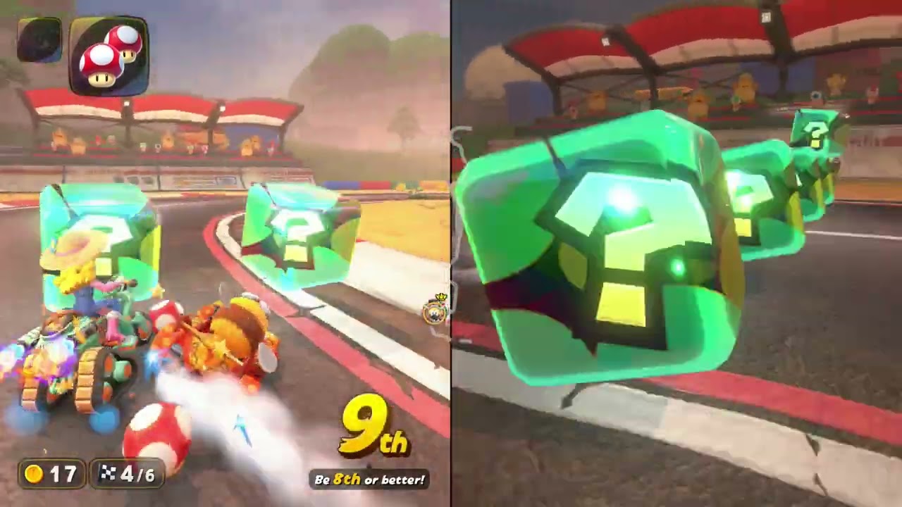 Mario kart world knockout