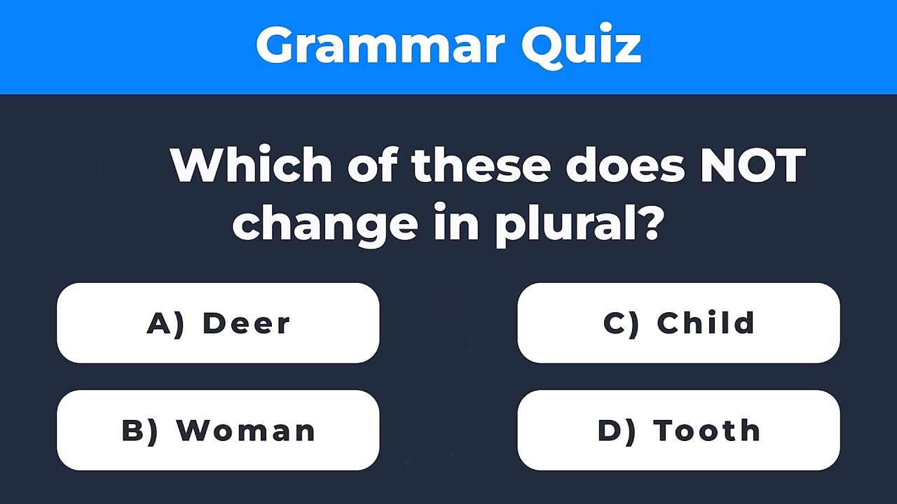 Only 1% Can Spot These Grammar Exceptions! 😱 | Trivia Trail English Challenge
