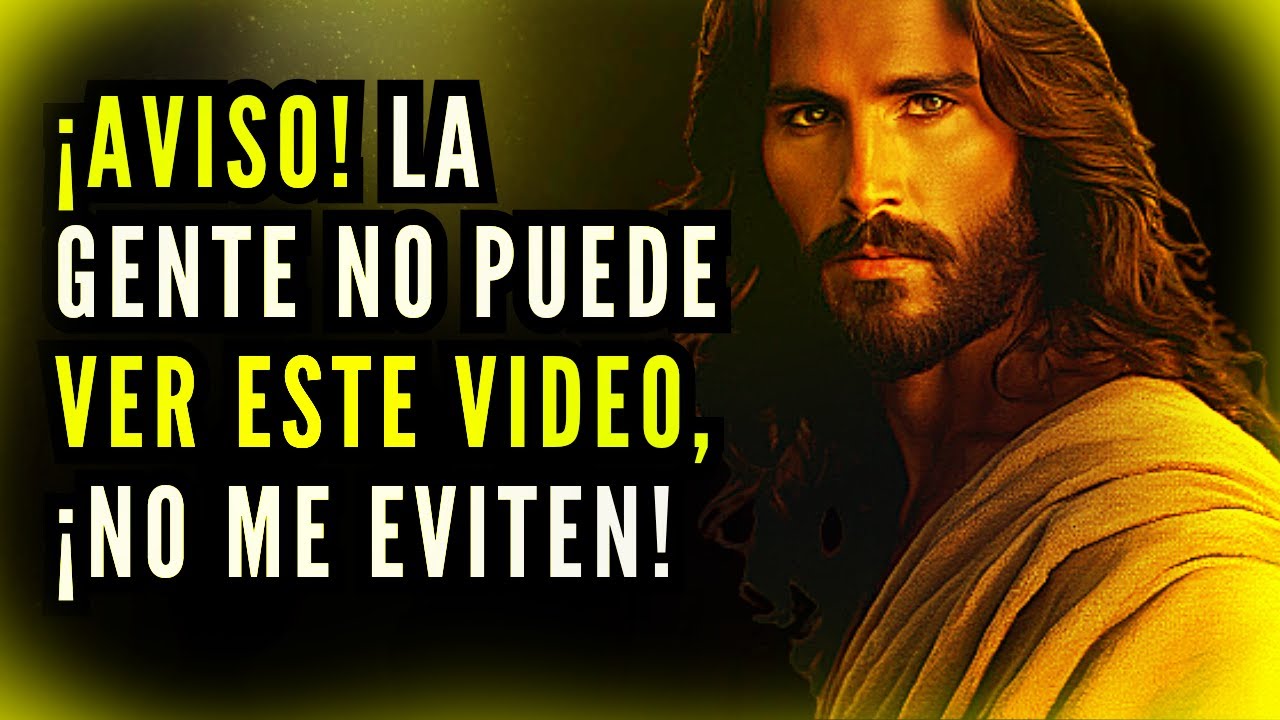 👉🙏 Jes&uacute;s dice hoy | &iexcl;Dame 2 minutos, por favor no me evites! |💌 Mensaje de Jes&uacute;s para siempre