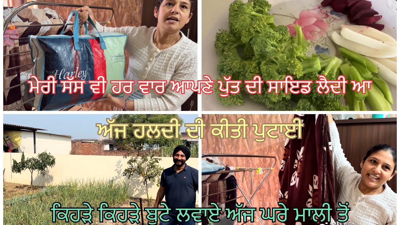 ਮੇਰੀ ਸੱਸ ਹਰ ਵਾਰ ਆਪਣੇ ਪੁੱਤ ਦੀ ਸਾਇਡ ਲੈਦੀ ਆ।ਕਿਹੜੇ ਕਿਹੜੇ ਬੂਟੇ ਲਵਾਏ ਅੱਜ ਘਰੇ ਮਾਲੀ ਤੋਂ