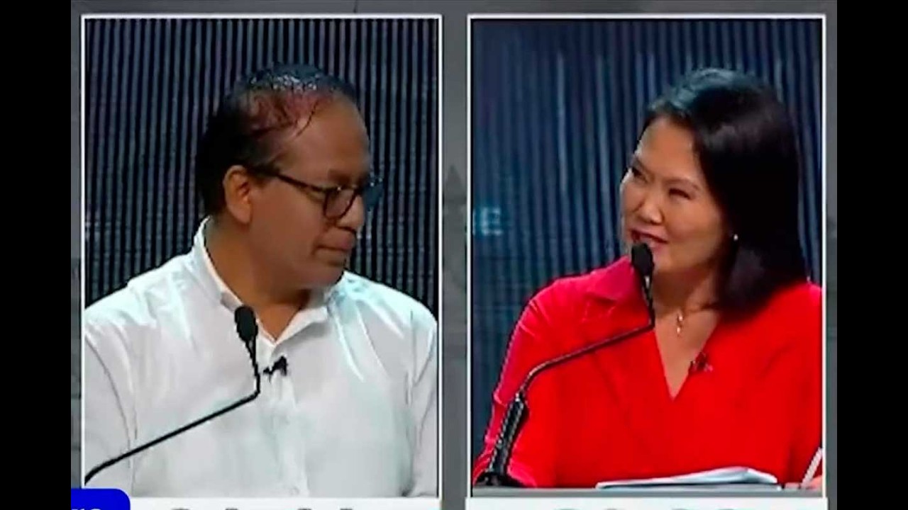 How was the Keiko Fujimori and Roberto S&aacute;nchez debate in the first round?