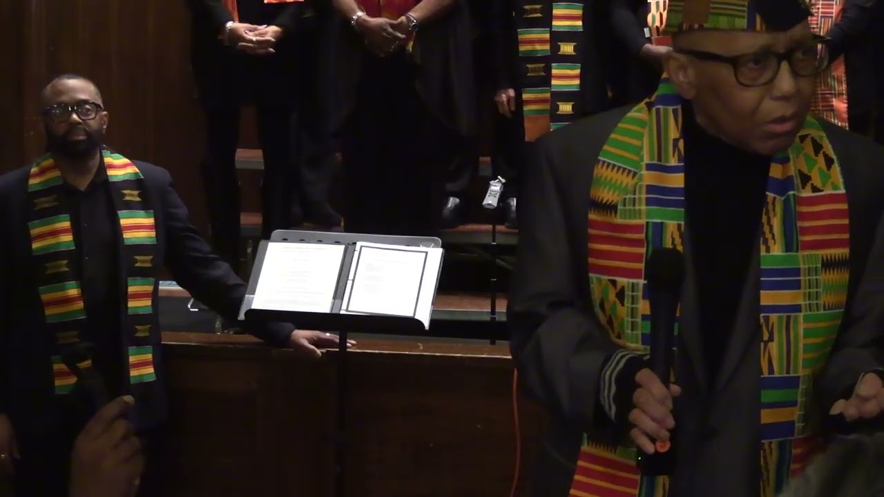 Brilliance Interfaith Gospel Choir & director Kent Stevenson @ WS Black Legacy Institute anniversary