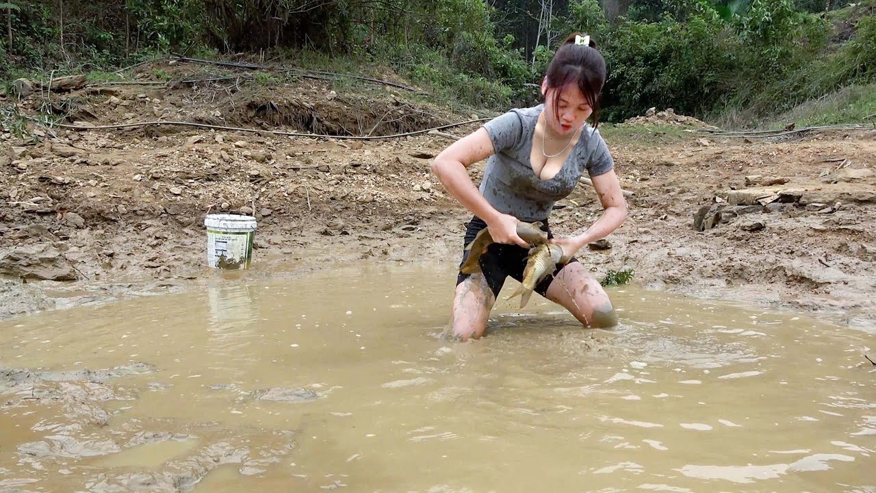 Fishing Technology: Unique Fishing, Trap Skills Catch Big Fish | Nguyet Fishing