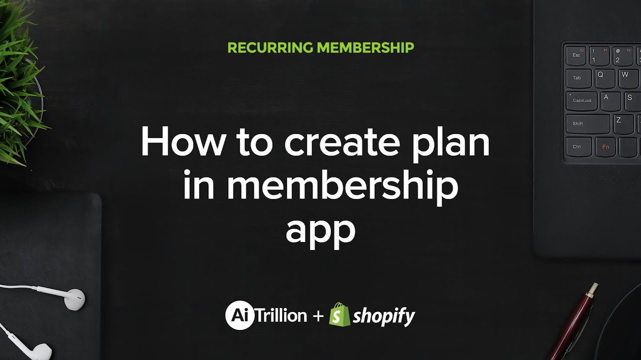 How to create plan in membership app