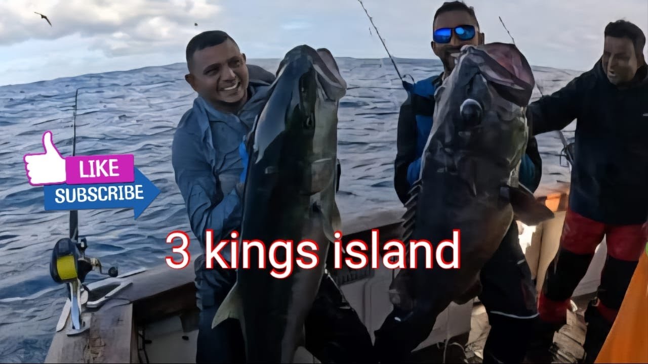 3 Kings Island. Part one.. Bass, Hapuka, Bluenose, kingfish