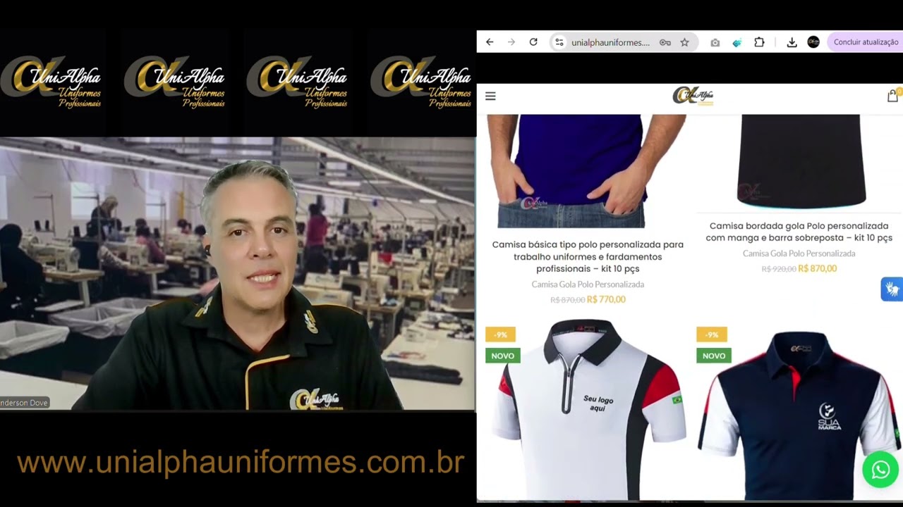 Qual a melhor malha para camisas polo de uniformes personalizadas com bordado, silk, estampa, DTF