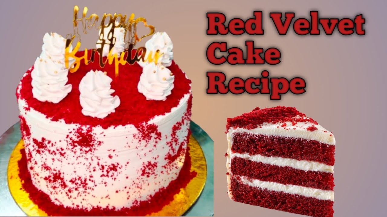 ❤️Red Velvet Cake Recipe | Red Velvet Cake Design| Eggless Red Velvet Cake Recipe |Red Velvet Cake |