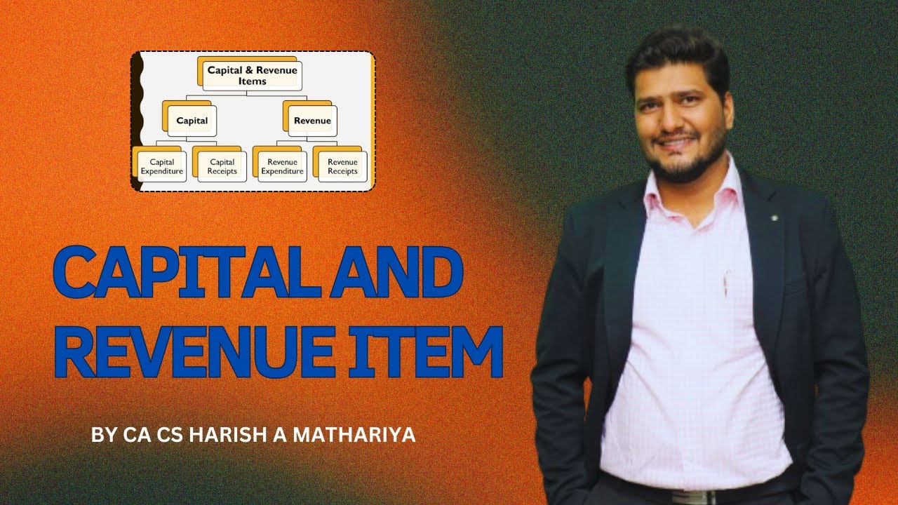 Capital and Revenue Item