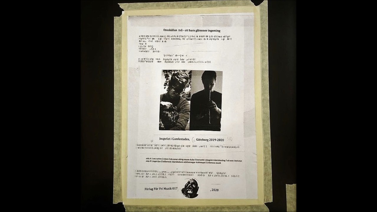 Orosk&auml;llan - Tv&aring; - Ett Barn Gl&ouml;mmer Ingenting