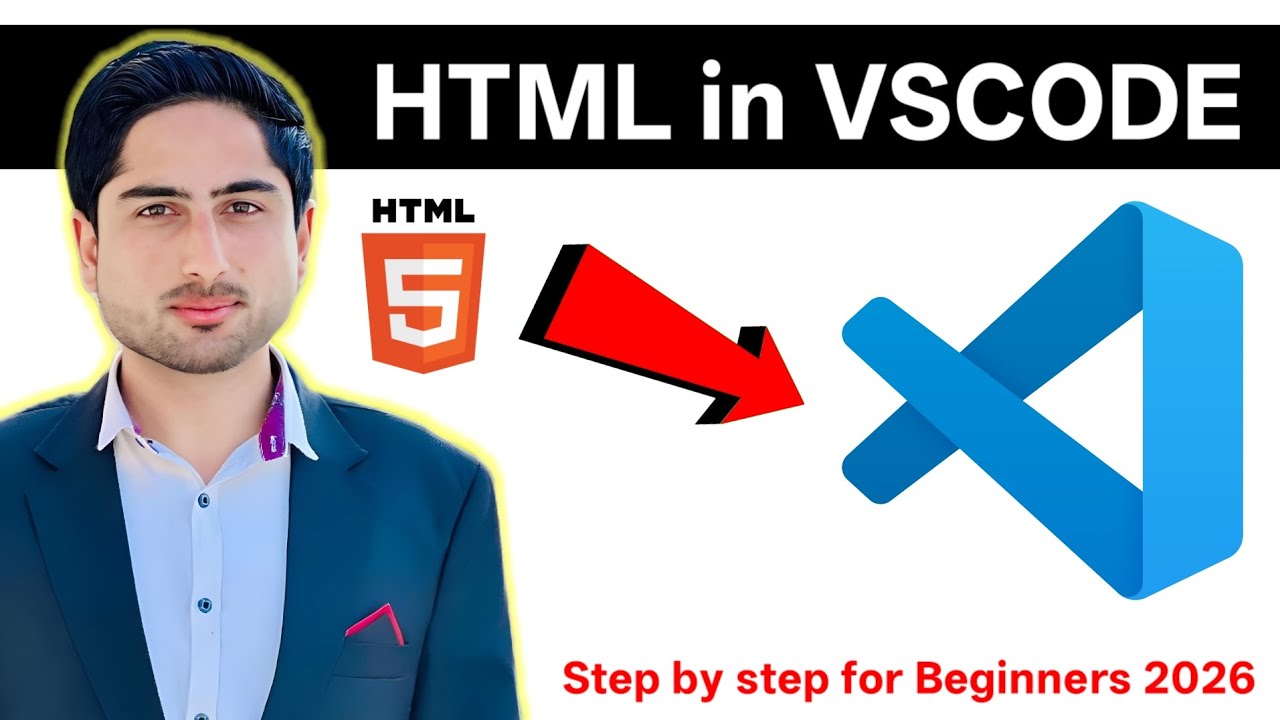 How to Run HTML File On Visual Studio Code (2026) | HTML Setup In VS Code