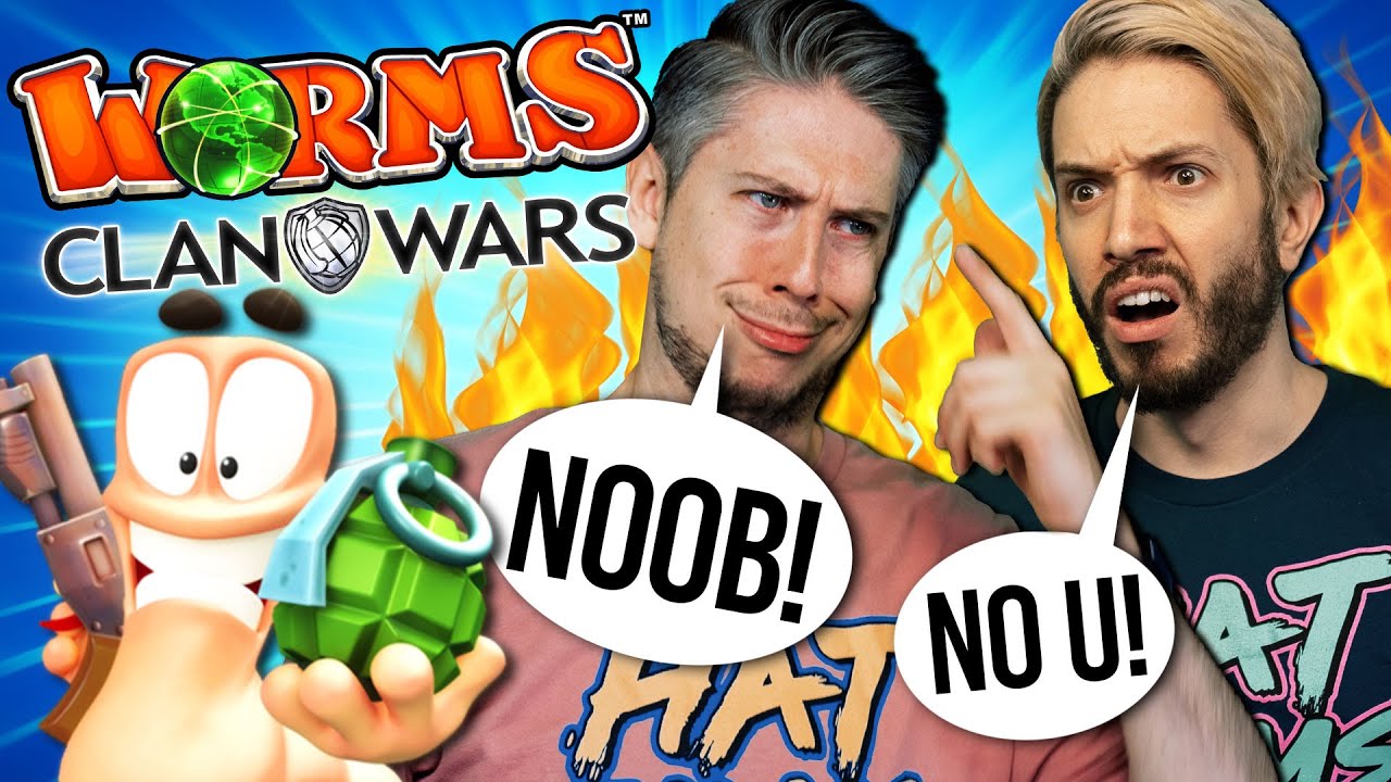 Is this the first time you've played Worms?