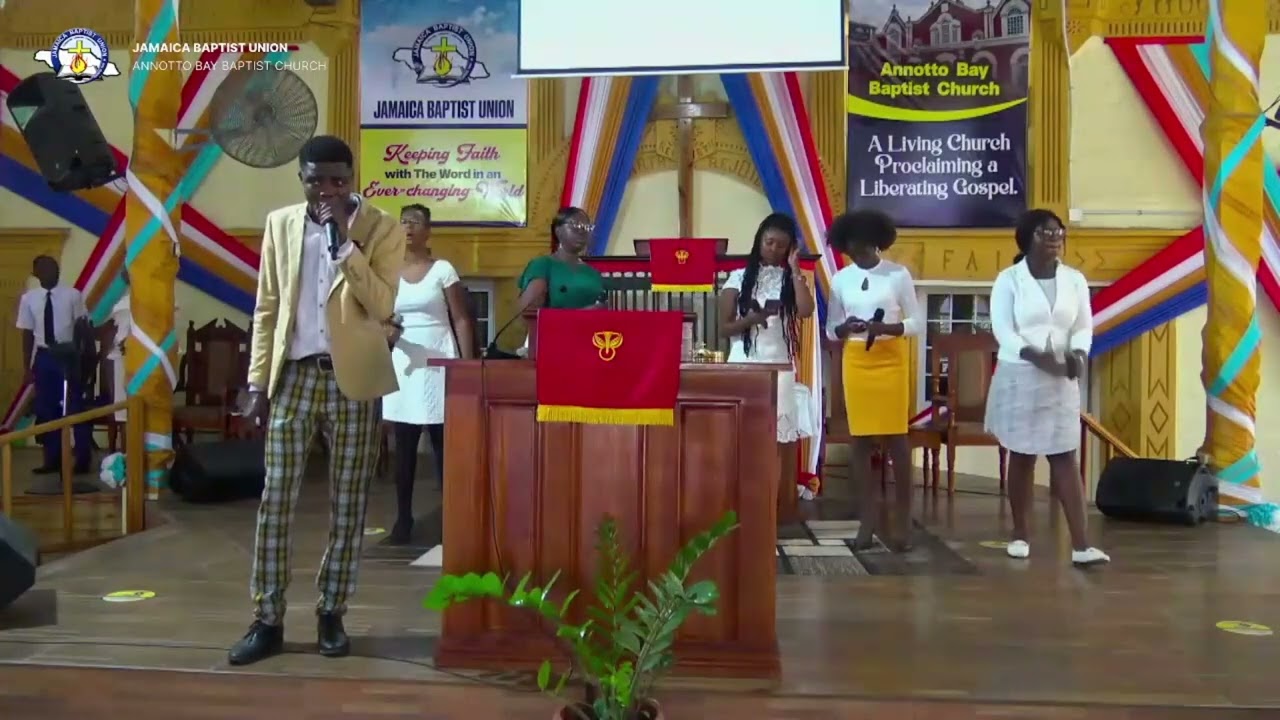 Reckless Love - Keron Clark at Annotto Bay Baptist Church - (#churcing #liveworship #livestream)