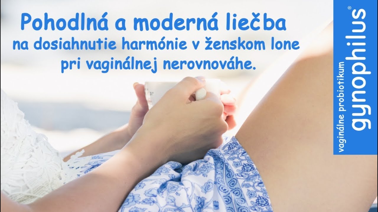 Vagin&aacute;lne probiotikum Gynophilus&reg;