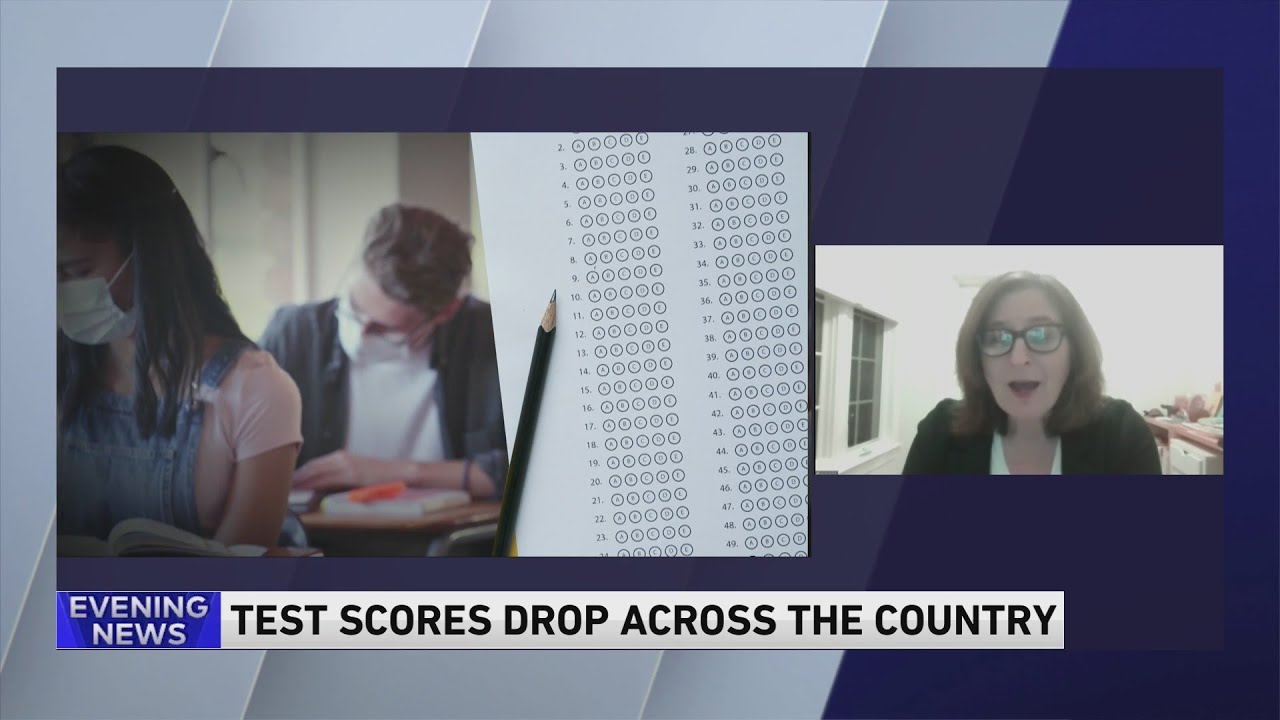 Student Test Scores Fall