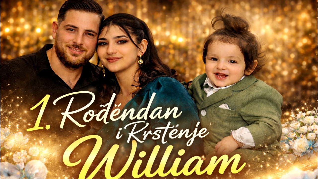 1 RODJENDAN - W I L I A M -( 24 MART 2026) PART 2  / BOJNIK / STUDIO ZVONKO 4K