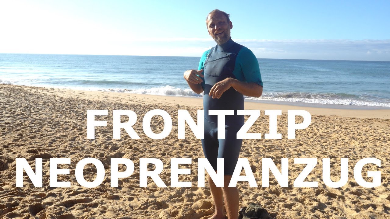 👍 Frontzip 😜 Neoprenanzug - 😎 Rei&szlig;verschluss vorne beim Neoprenanzug - (Vorteile: weniger Material
