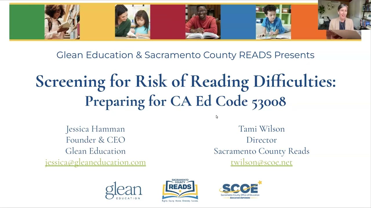 SCOE + Glean | CA Screening Webinar (Session 2 of 4) | February 27, 2025