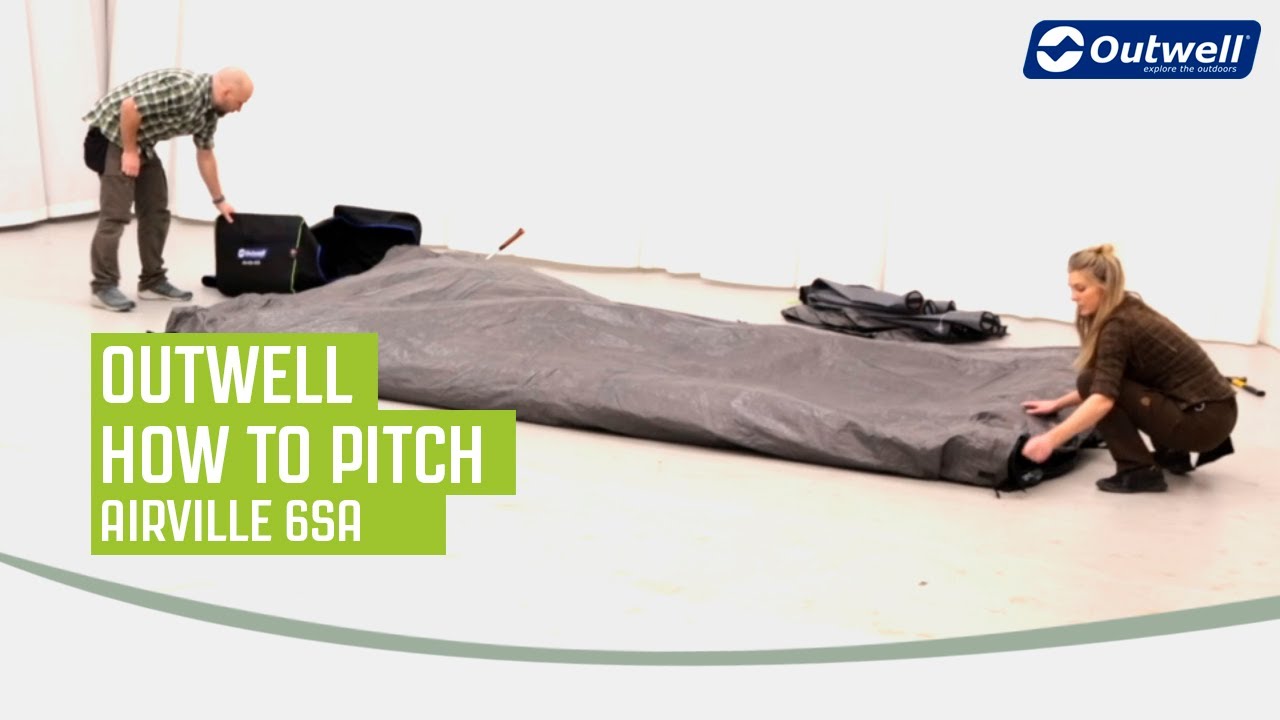 Pitching the Airville 6SA | Outwell 2022