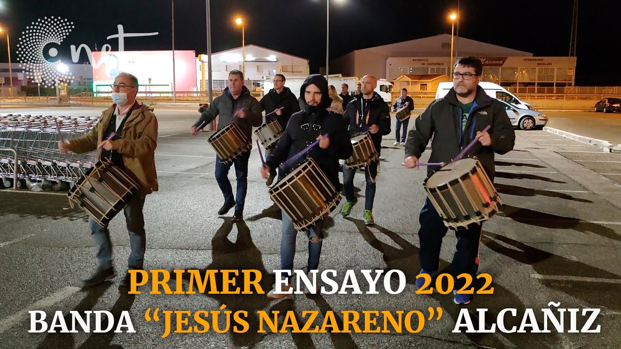 Primer ensayo 2022 BANDA JESÚS NAZARENO en Alcañiz