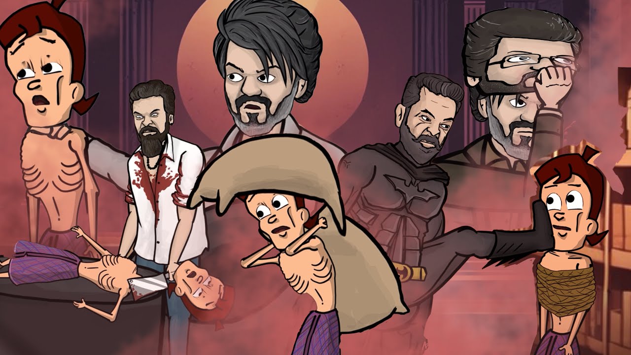 LCU Characters Funniest Moments with Sugaru Somu - Crossover ft Leo x Vikram x coolie