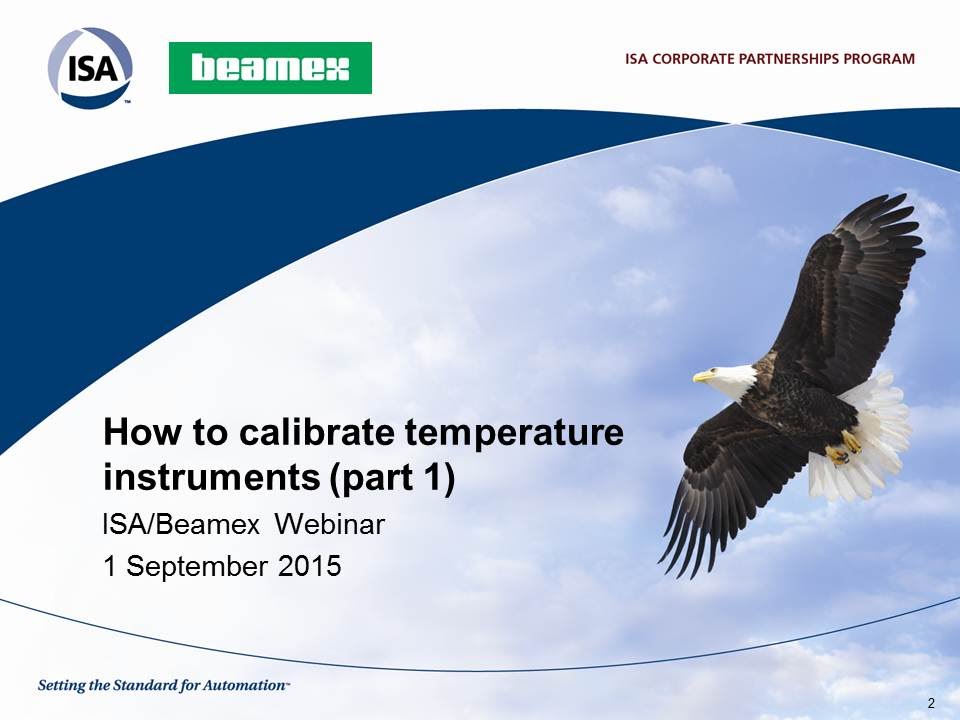 How to calibrate temperature instruments (part 1) | ISA & Beamex Webinar