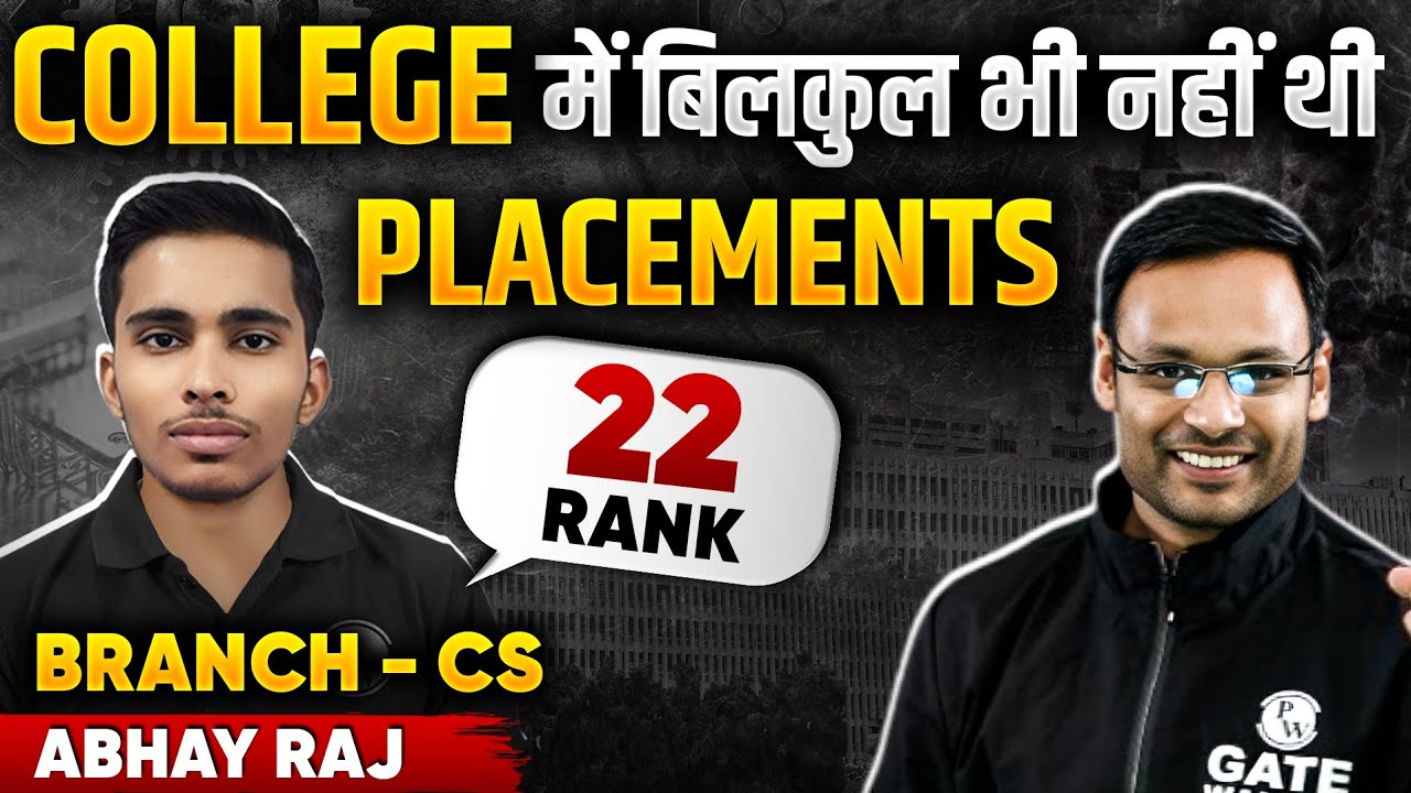 GATE AIR 22 from Parakram Batch | GATE Result 2024 CS Branch !! 🔥 | GATE 2024 Topper Interview