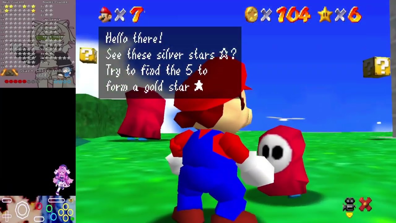 SM64 POWER STAR MADNESS (Savestateless)