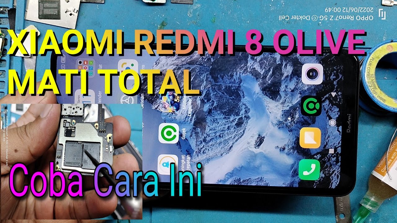 Cara Cepat Menentukan Kerusakan Xiaomi Redmi 8 OLIVE Mati Total